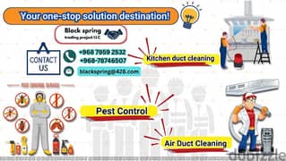 duct cleaning kitchen Pest control