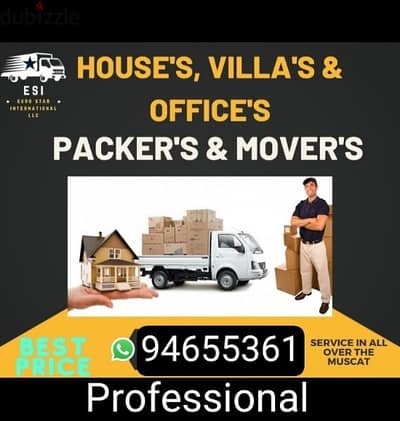 house shifting Oman and transport mover services