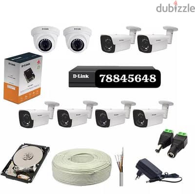 all types of CCTV cameras & intercom door lock installatio.