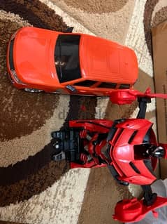 2 cars toy with battery