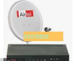 All dish antenna fixing Airtel Arabsat nilesat fixing