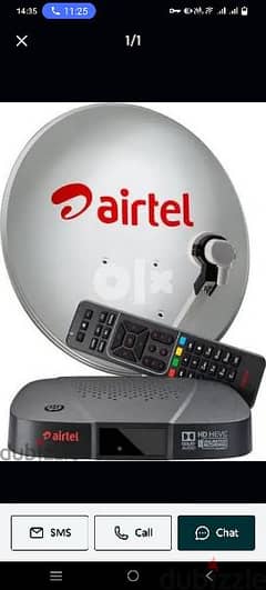 Airtel digtal HD Recvier with subscription six months available 0