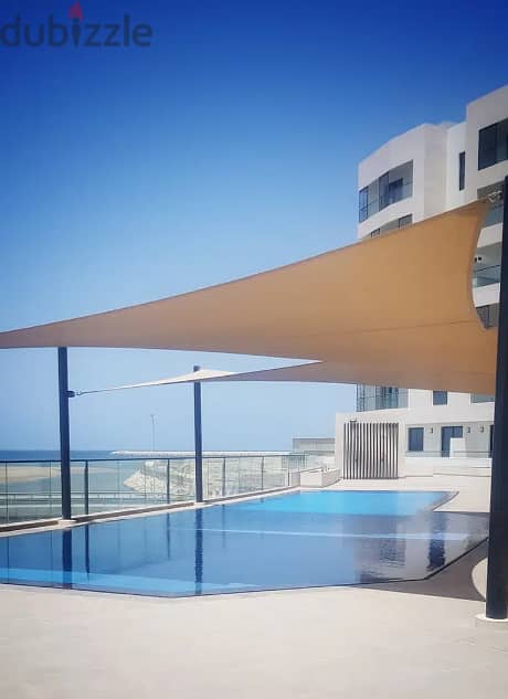 Luxury, Full-furnished, Brand-new, 2-Bedroom flat for Rent in Al-Mouj 6