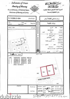 أراضي سكنية شبك للبيع في عملاء بولاية عبري