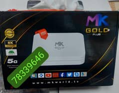 mk gold Android TV Box 1 year subscription available