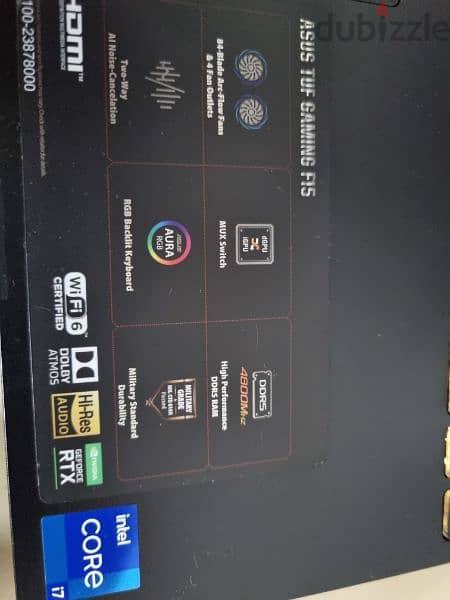 Asus tuf f15 i7 12700H in warranty Gaming laptop 3