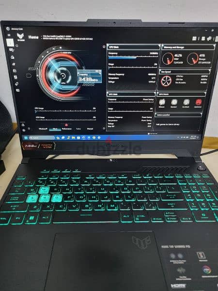 Asus tuf f15 i7 12700H in warranty Gaming laptop 4
