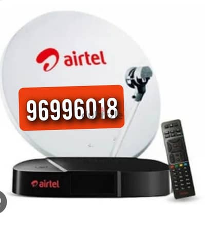 Home service Nileset Arabset Airtel DishTv osn fixing and setting