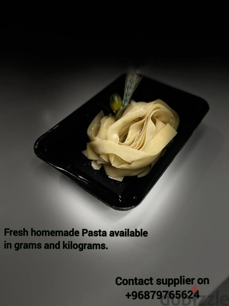 We supply fresh pasta in grams and kilograms 1