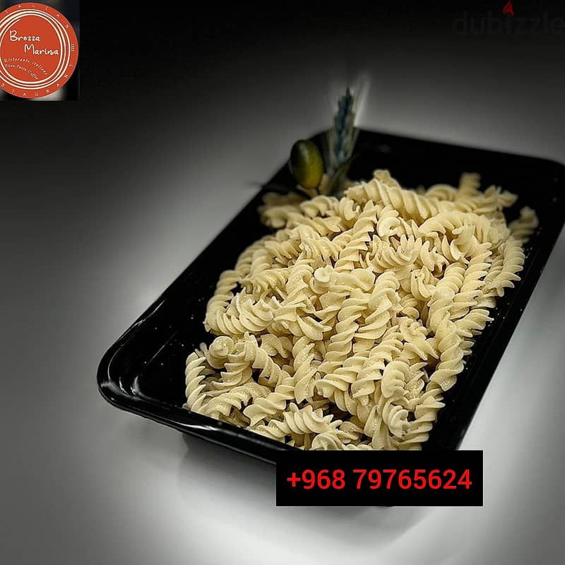 We supply fresh pasta in grams and kilograms 6