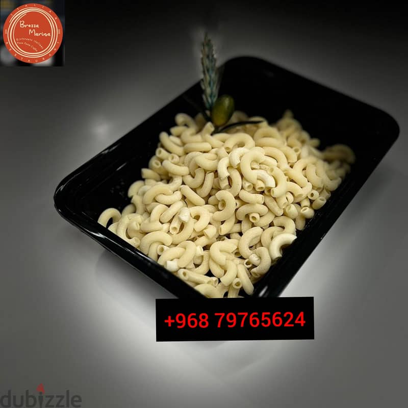 We supply fresh pasta in grams and kilograms 8