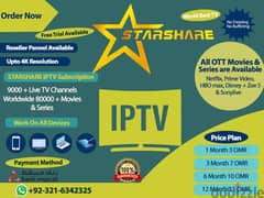 IP/TV 20000+ Tv Channels 4k Resulation