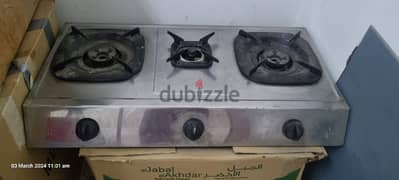 used gas stove 0