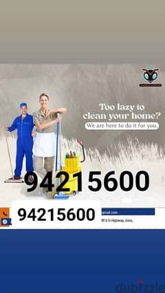 villa building apartment house office deep cleaning service