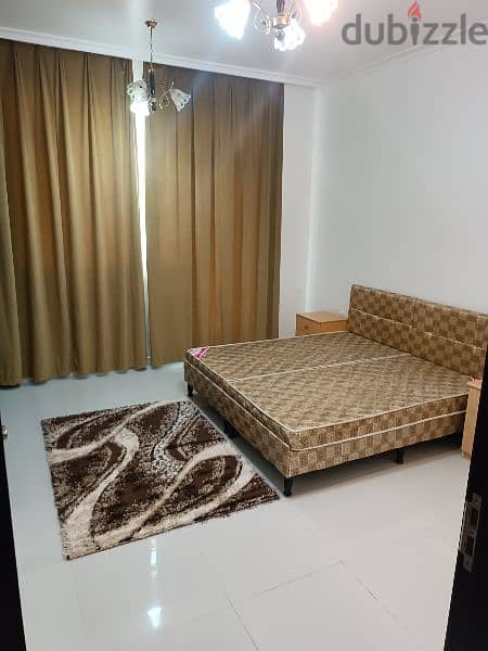 excellent furnished flat 2bhk in Qurum behind Al Maya mark & gym flex 1