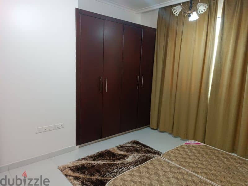 excellent furnished flat 2bhk in Qurum behind Al Maya mark & gym flex 2