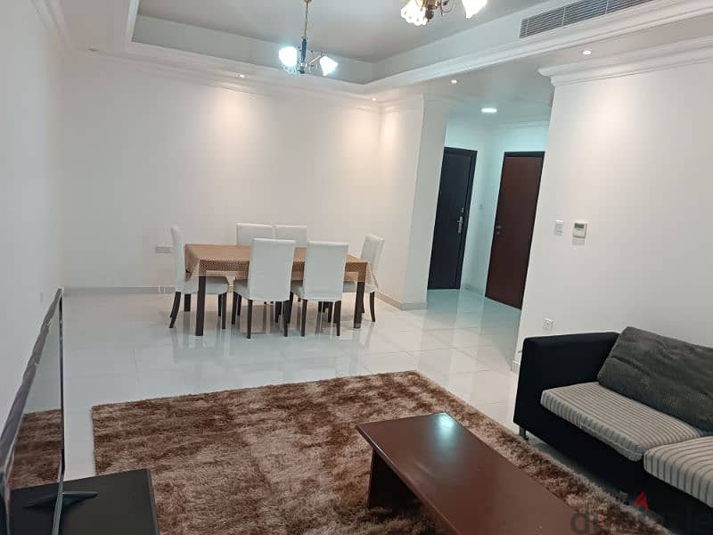 excellent furnished flat 2bhk in Qurum behind Al Maya mark & gym flex 15