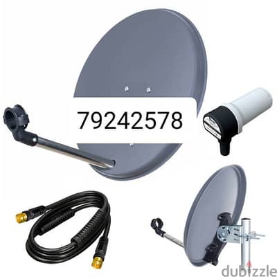 all satellite nileset arabset dishtv airtel fixing repairing & selling