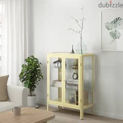 Vintage Style Cabinet in pastel yellow