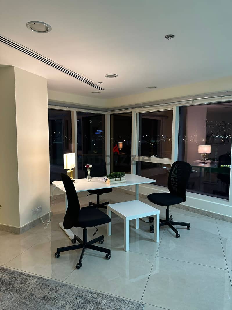 152 SQM Furnished Office FOR RENT in Khuwair - Jasmine Complex PPC22 1