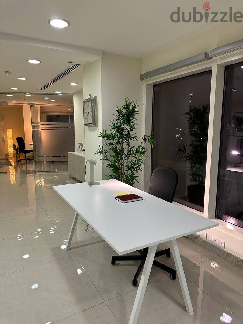 152 SQM Furnished Office FOR RENT in Khuwair - Jasmine Complex PPC22 2
