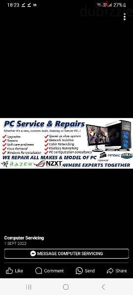 COMPUTER LAPTOP AND CCTV, NETWORK TECHNISAN AVAILABLE 1