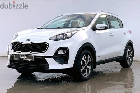 OMR 90/Month // 2020 Kia Sportage LX SUV //Free Warranty //Instalments