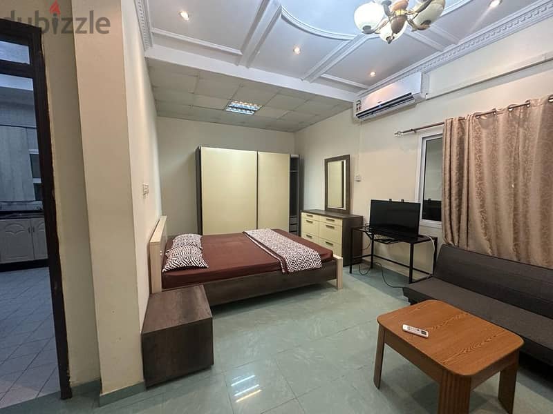 Furnished  studio flat in North Ghubra Str 1