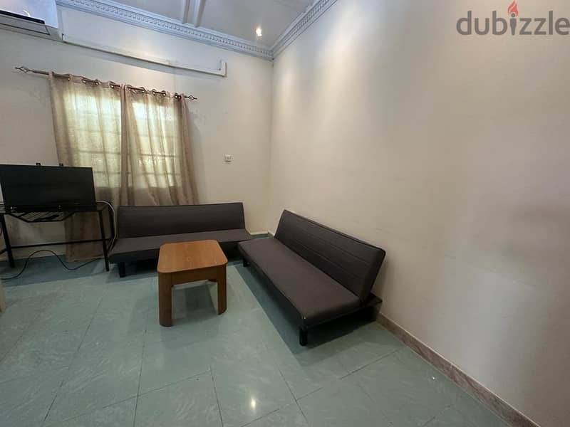 Furnished  studio flat in North Ghubra Str 9