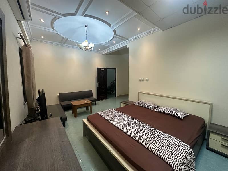 Furnished  studio flat in North Ghubra Str 14