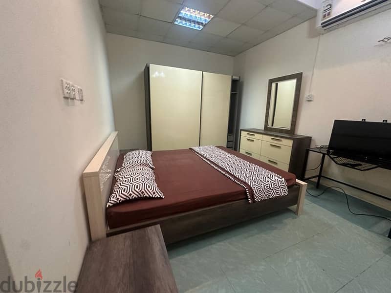 Furnished  studio flat in North Ghubra Str 16