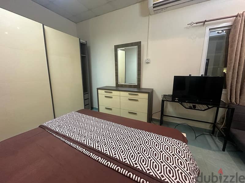 Furnished  studio flat in North Ghubra Str 17