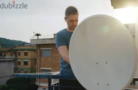 new satellite dish TV Air tel fixing home services 0