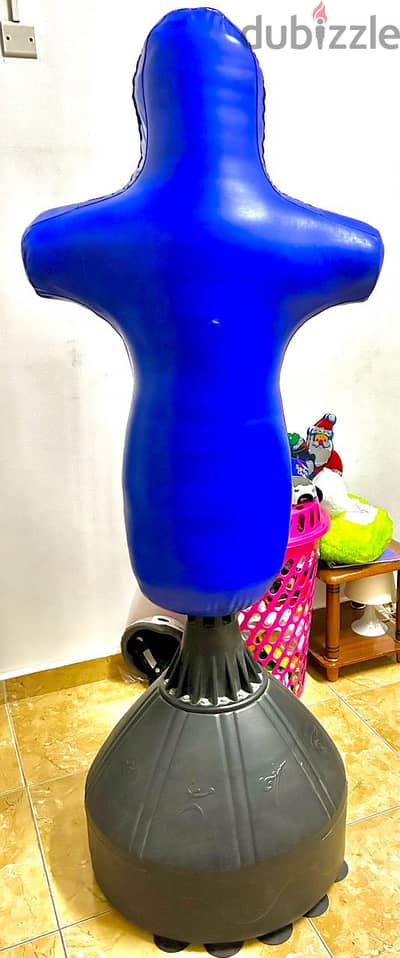 Punching Bag in Striking Blue!