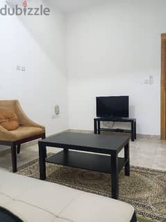 Rent  furniture Flat 1bed and 2bathroom  in Qurum
