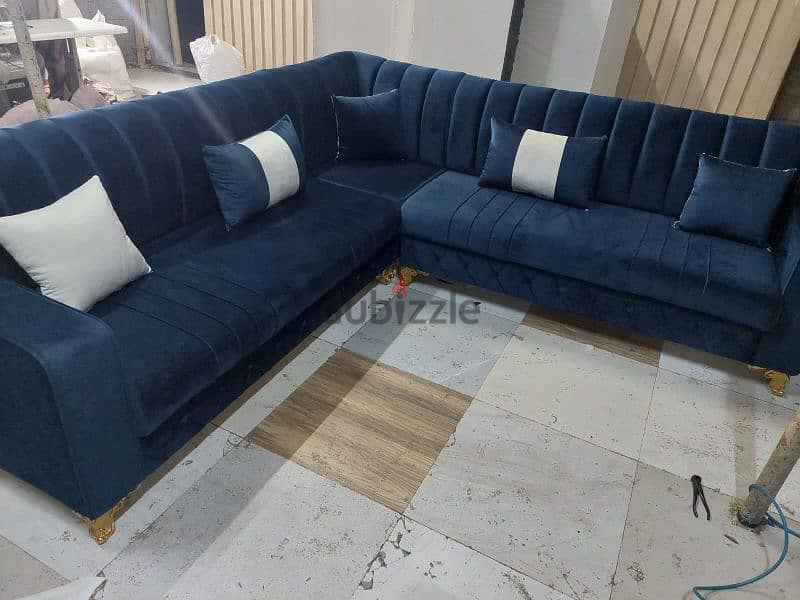 Brand New  Comfortable  L Shape Full Set Sofa Offer Price 1