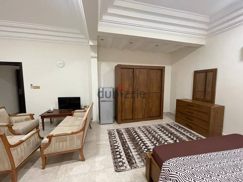 furnished studio for rent in Al Khuwair 33 near the College of Techn 17