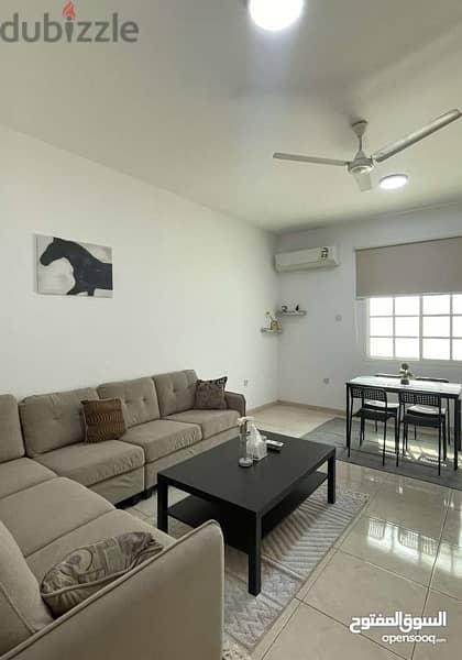 2 BHK furnished in Al Ghoubra, payment plan: contract with cheques 1