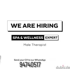 vacancy available for Philip manicure and pedicure and massage