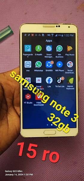 samsung note 3 32 gb all good working 1