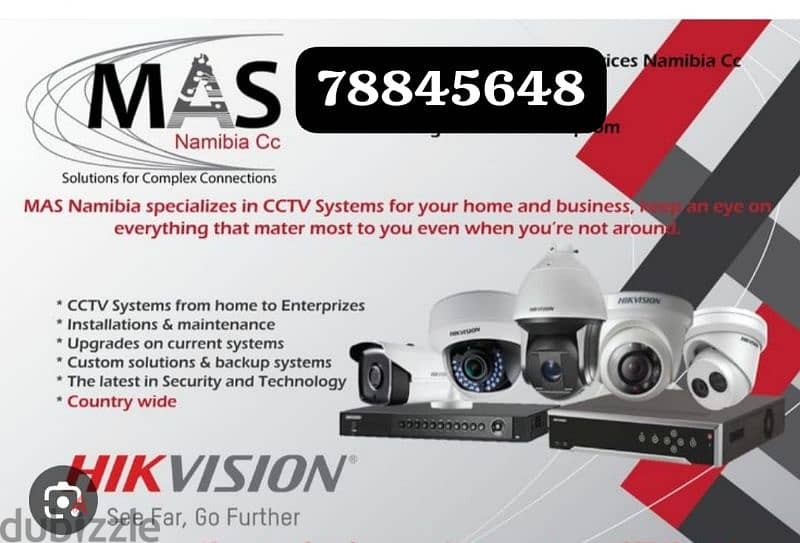 We do all type of CCTV Cameras  HD Turbo Hikvision Cameras  Bullet6 0