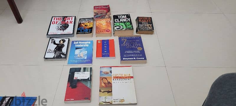 Fiction and Non fiction novels in very good condition 1