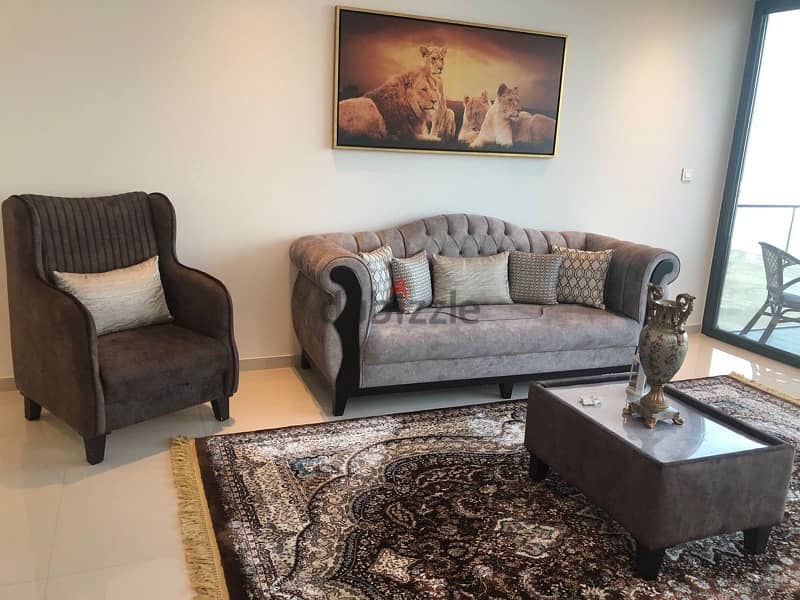 recommended fully furnished 2+1 BHK at Juman one Al Mouj for rent 7