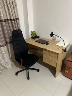 Computer table and chair 2024 set olx