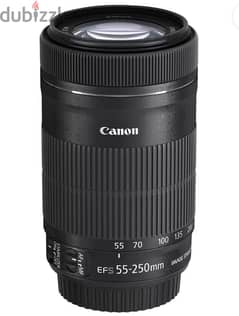CANON 55-250 LENS IS