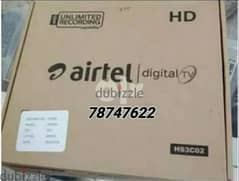 Airtel hd receiver with 6months tamil telgu kannada malyalam packag. . 0