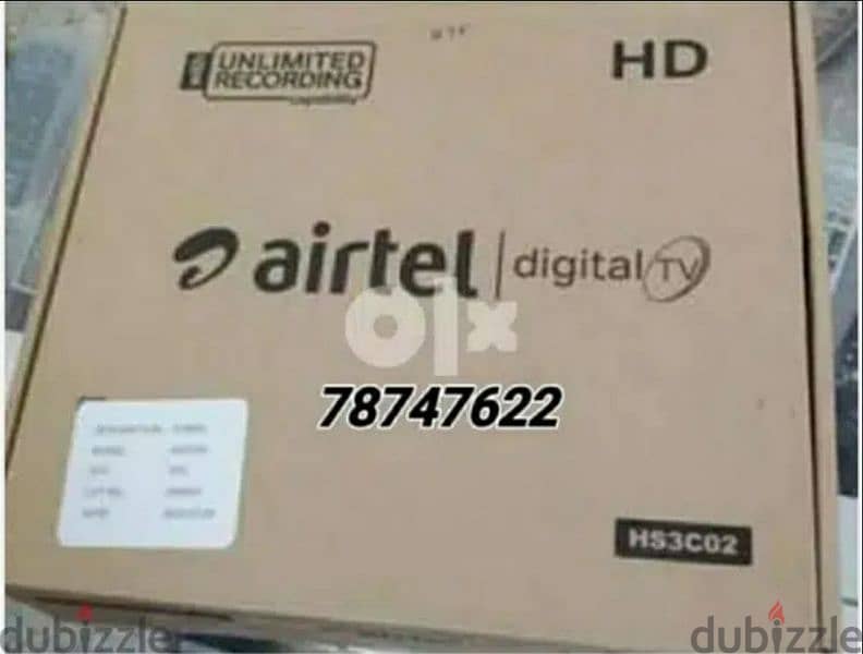 new latest Airtel HD receiver 6 month subscription Malayalam Tamil 0