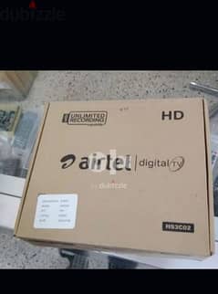 Airtel HD Setop box 6 month subscription
