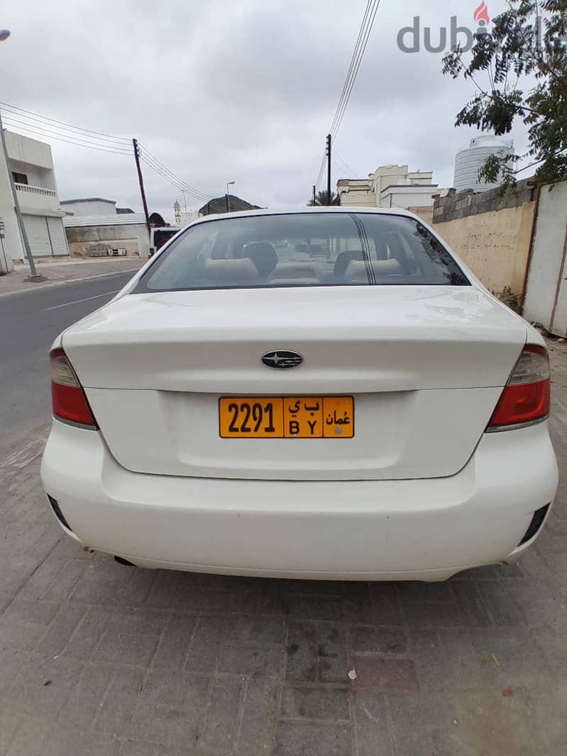 Subaru Legacy 2008 with free number Plate number 99671407 7