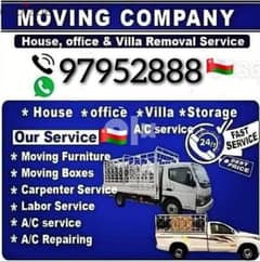 oman Truck for rent all Muscat House shifiing villa office transport 0
